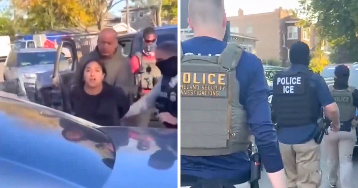 ICE arrests woman in front of her kids