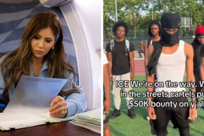 Kristi Noem faces backlash over DHS's allegedly "photoshopped" video