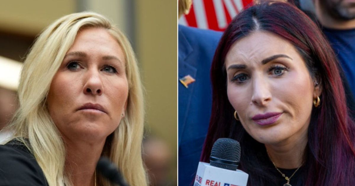 Laura Loomer and Marjorie taylor green- MAGA women