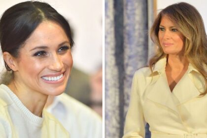 Meghan Markle and Melania Trump