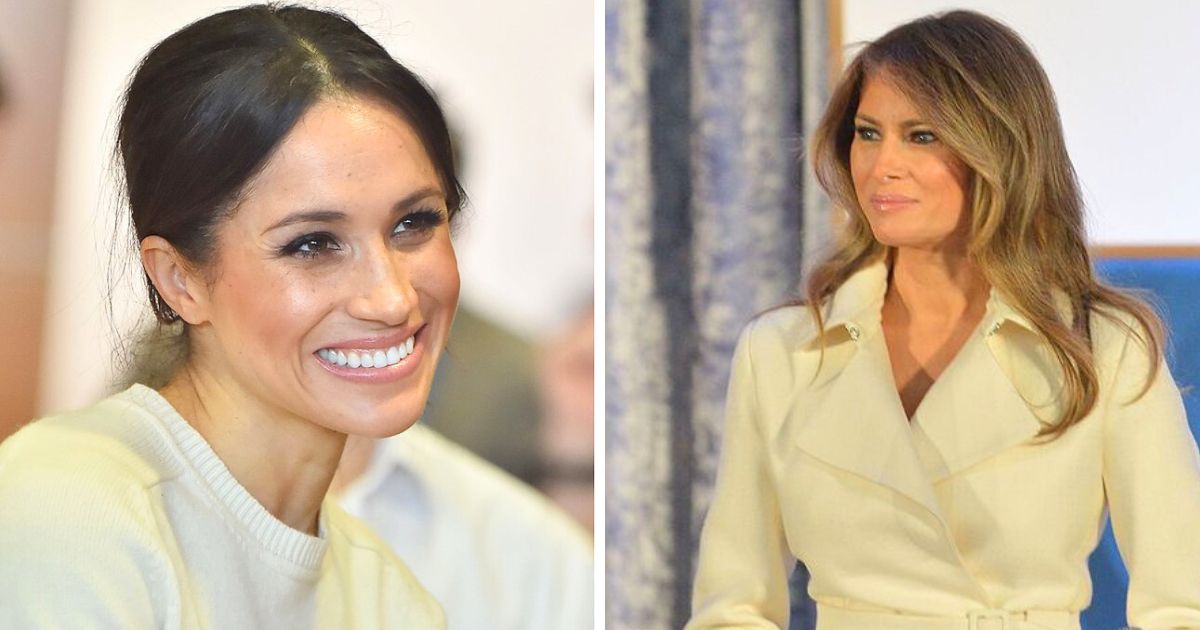 Meghan Markle and Melania Trump