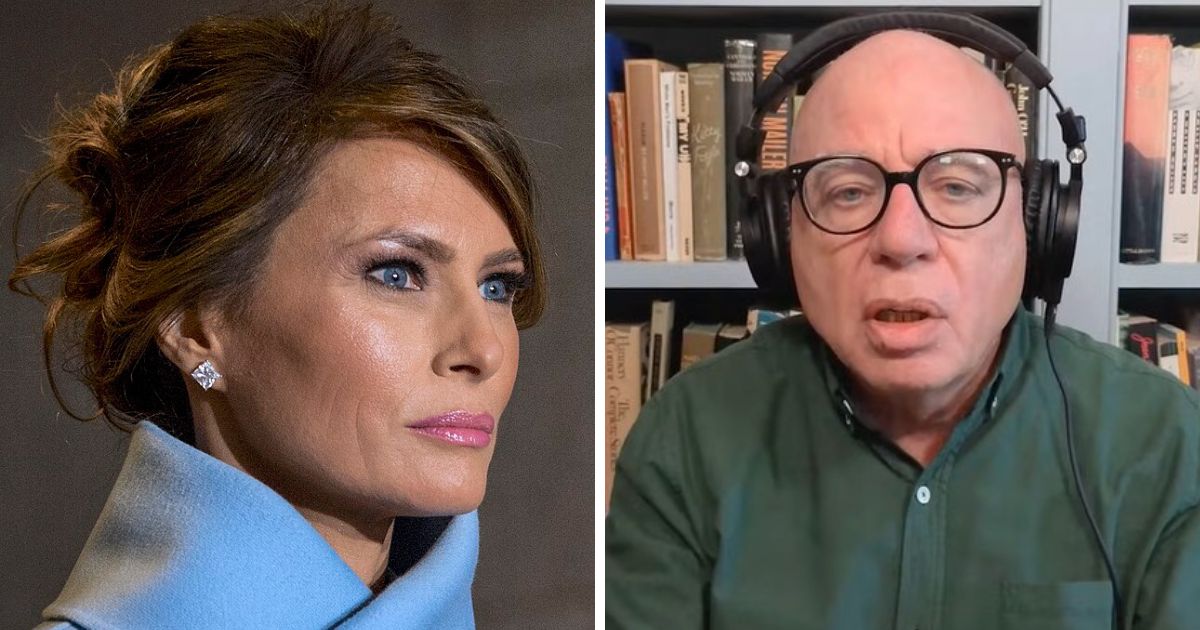 Melania Trump and Michael Wolff
