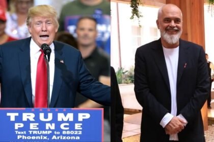 trump -Edi Rama