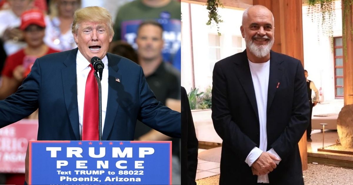 trump -Edi Rama