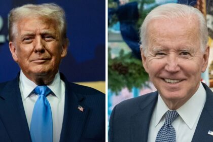 Donald Trump and Joe Biden