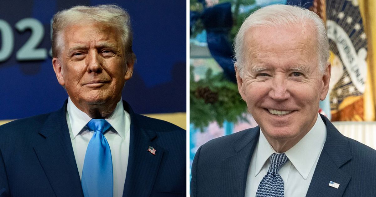 Donald Trump and Joe Biden