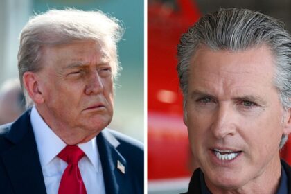 Donald Trump and Gavin Newsom