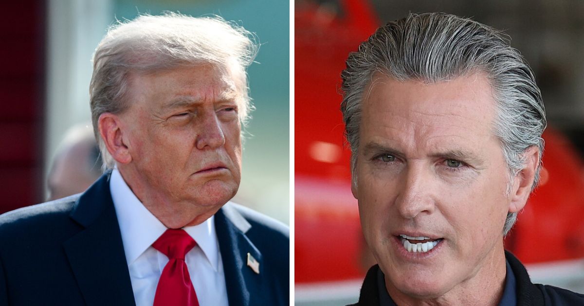 Donald Trump and Gavin Newsom