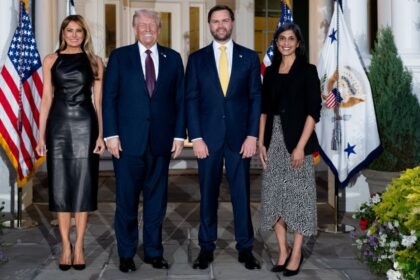 Donald Trump and Melania trump had dinner with Vances