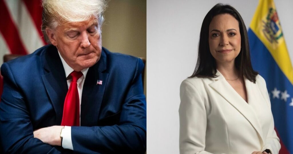 Maria Machado Dedicates Nobel Peace Prize to Donald Trump: “You Really Deserved It”