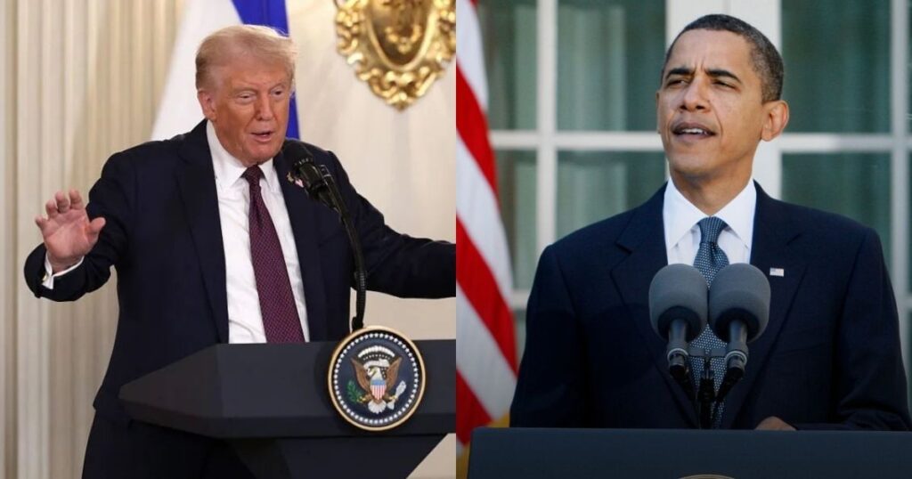 trump stuck on obama
