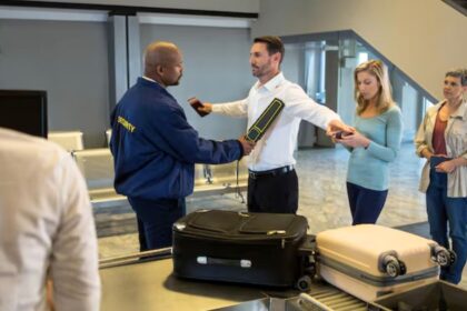 A man in boxers yelled at TSA agents at New Orleans airport security checkpoint before being arrested