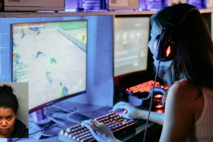 A shocking TikTok livestream ends with a mother’s arrest after she’s accused of making violent threats toward her young children. ( Image via Pexels) ( Image of the accused- @Glockgirl357 |@Glockgirl357|X.com).