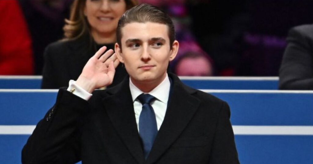 Barron Trump’s secret romantic date