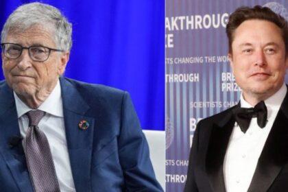Bill Gates and Elon Musk. (@ProudElephantUS|X.com).
