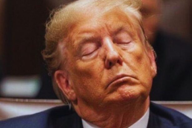 Cameras Catch ‘Sleepy’ Trump Dozing Off