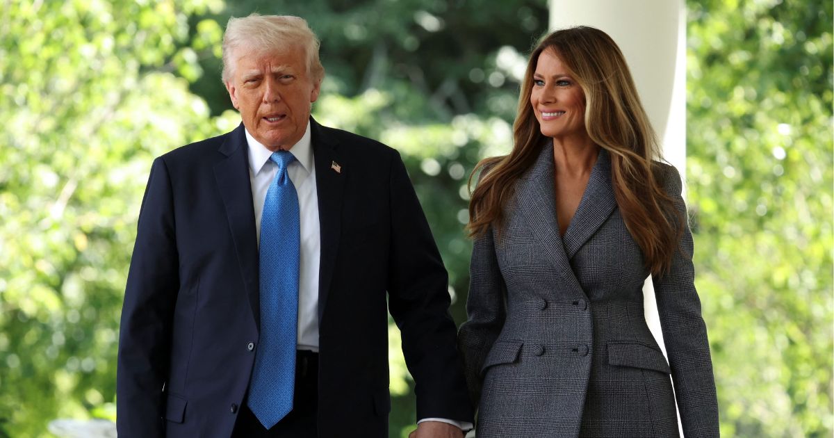 Melania Trump’s slate cold face beside husband Donald Trump was not always the case