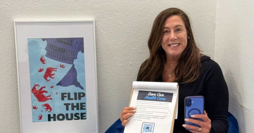 MAGA supporters enraged as Christine Pelosi announces running for the office