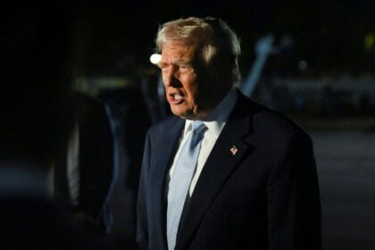 Donald Trump stuns female reporter with three-letter remark on Epstein files