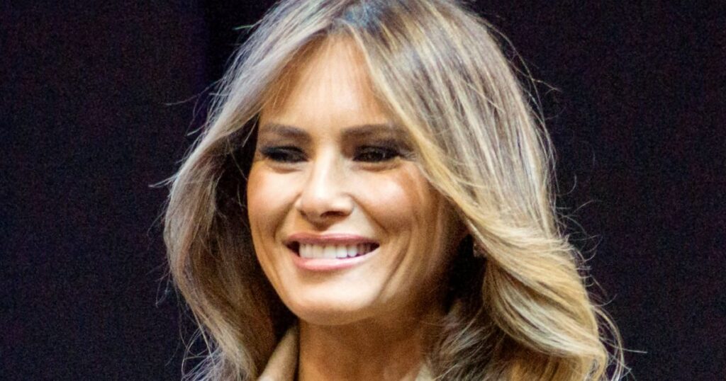 Melania Trump’s elegant look in green grabs attention as she greets Saudi Crown Prince along with POTUS