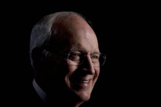 Dick Cheney smiling
