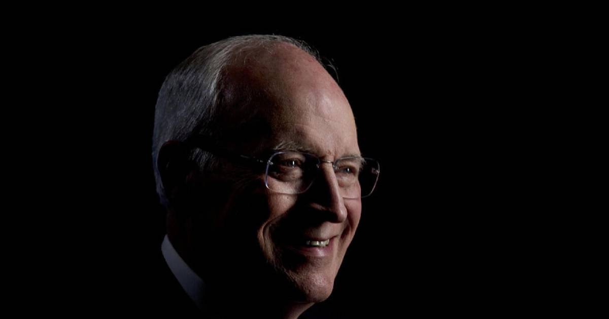 Dick Cheney smiling