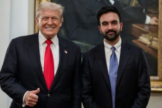 Donald Trump _Zohran Mamdani meeting