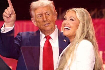 Donald Trump and Erika Kirk