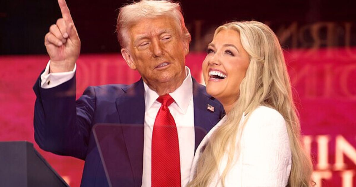 Donald Trump and Erika Kirk