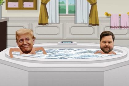 Donald Trump and JD Vance in new South Park episode