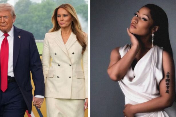 Donald Trump and Melania dancing to Nicki Minaj