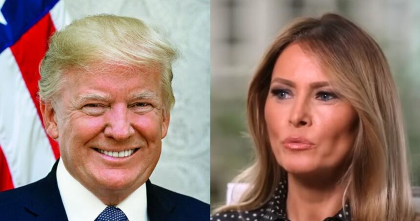 Donald Trump and Melania's Latest Photo Has the Internet in Stitches