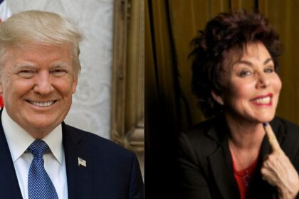 Donald Trump and Ruby Wax