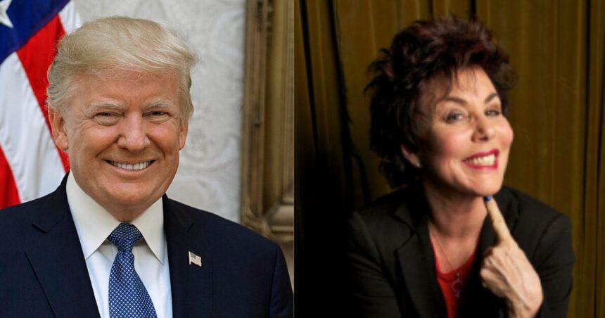 Donald Trump and Ruby Wax