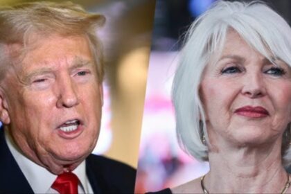 Donald Trump and Tina Peters