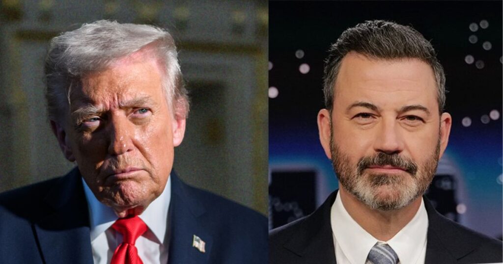 Donald Trump and Jimmy Kimmel
