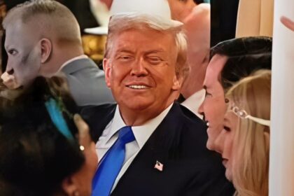 Donald Trump at a lavish Gatsby-themed Halloween party at Mar-a-Lago during SNAP aid crisis