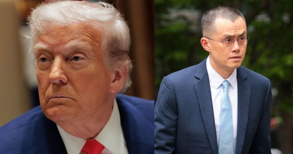 Donald Trump claims he doesn't know Changpeng Zhao