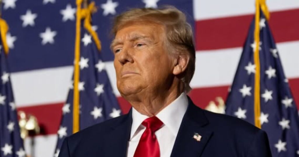 Donald Trump at the Oval Office