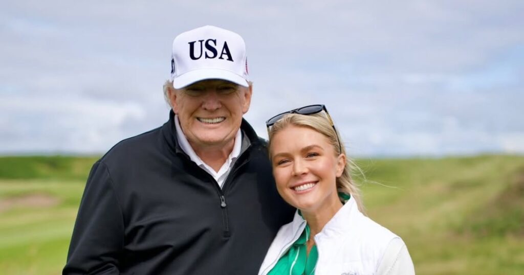 Donald Trump and Karoline Leavitt