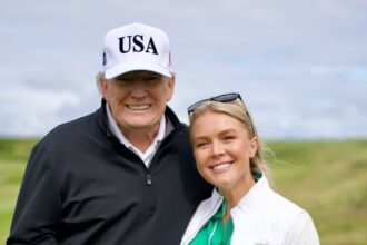 Donald Trump and Karoline Leavitt