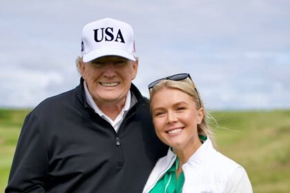 Donald Trump and Karoline Leavitt