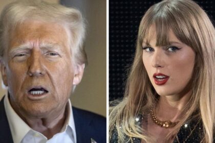 Donald Trump’s viral TikTok featured Taylor Swift’s song against a swirl of mugshots and flags