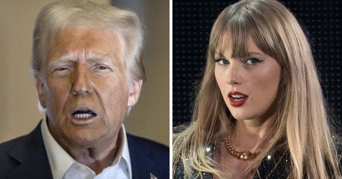 Donald Trump’s viral TikTok featured Taylor Swift’s song against a swirl of mugshots and flags
