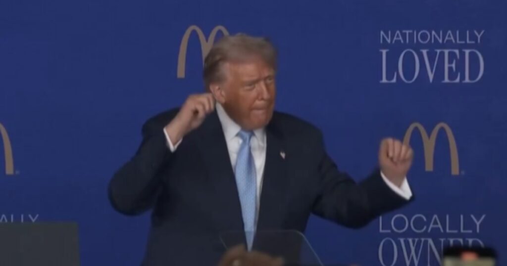 Donald Trump danced his heart out at McDonald’s Impact Summit