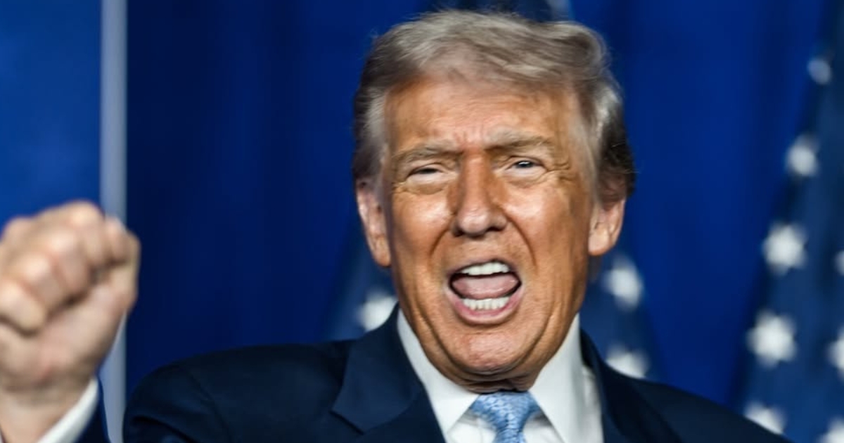 Donald Trump pictured during an event.