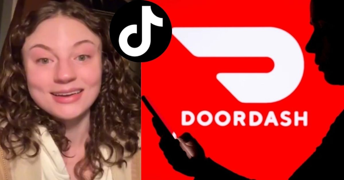DoorDash delivery agent Olivia Henderson posted a video on TikTok