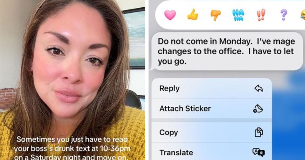 Texas mom fires over text by drunk boss