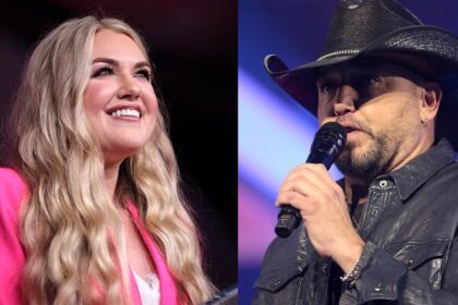 Erika Kirk and Jason Aldean