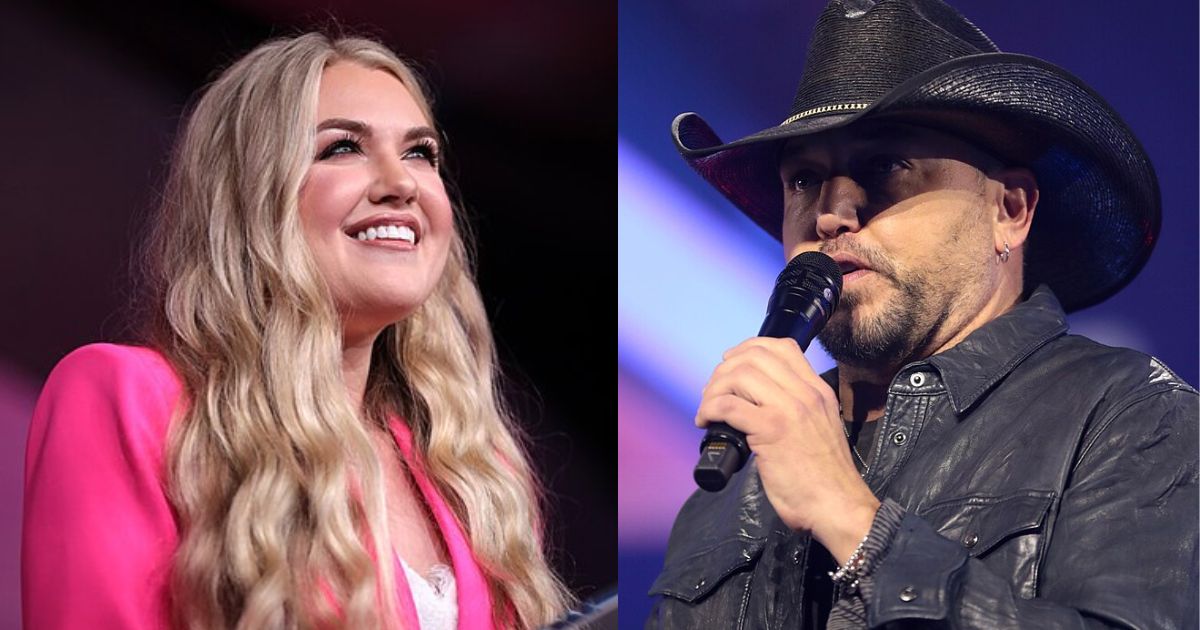 Erika Kirk and Jason Aldean